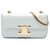 Céline Borsa a tracolla Celine Claude Triomphe in pelle di vitello lucida verde Verde chiaro