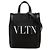 Valentino Tote Mini in tela nera con Rockstud VLTN Nero