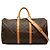 Louis Vuitton Marrone Monogram Keepall Bandouliere 50