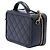 Vanity Beauty Case Chanel Black Small Caviar CC Filigree Nero - vista 2