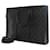 Louis Vuitton Borsa Orizzontale Monogram Eclipse Nera con Cerniera Nero - vista 3
