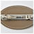 Hermès Hermes Evelyne Barrette em Etoupe Gray Taupe  - vista 5
