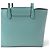 Salvatore Ferragamo Tote Bag aus hellblauem Leder - Ansicht 6