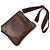 Borsa a tracolla in pelle marrone Loewe - vista 5