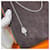 Collier Hermès Diamond Kelly Lock en Or Blanc  - vue 6