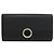 Bulgari Cartera larga de piel Bvlgari Bvlgari Negro