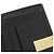 Gancini Salvatore Ferragamo Leder-Bifold-Geldbörse Schwarz - Ansicht 9