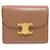 Céline Celine Small Flap Wallet Triomphe Brown  - view 1