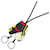 Hermès Collier Clochette Skate Hermes Noir Rouge Jaune  - vue 1