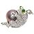 Collana Tiffany & Co. Motivo Rana - vista 7