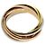 Cartier Trinity 5-Ring aus 18K Gold - Ansicht 4