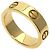 Anello Love Cartier #55 in oro giallo 18K