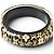Bracciale Inclusion GM Louis Vuitton in nero