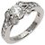 Anello Ballerina Cartier in platino e diamanti - vista 2