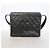 Timeless Borsa a tracolla Chanel Matelassé in agnello nero - vista 9