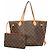 Borsa Tote Louis Vuitton Monogram Neverfull MM Fuschia