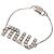 Bracciale charm in argento Miu Miu
