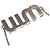 Bracciale charm in argento Miu Miu - vista 3