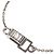 Bracciale charm in argento Miu Miu - vista 4