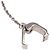 Bracciale charm in argento Miu Miu - vista 6
