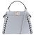 Borsa 2-Way Fendi Peekaboo Mini Blu chiaro