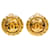 Orecchini Chanel Coco Mark placcati oro D'oro