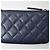 Pochette Classic di Chanel in Navy Blu navy - vista 5