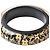 Bracciale Bangle Louis Vuitton Inclusion GM Nero Rosso Blu