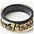 Bracciale Bangle Louis Vuitton Inclusion GM Nero Rosso Blu - vista 2