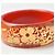 Bracciale Rigido Louis Vuitton Rosso Arancio - vista 4