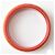 Bracciale Rigido Louis Vuitton Rosso Arancio - vista 6