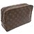 Louis Vuitton Monogram Trousse Toilette 28 Clutch Marrone - vista 3