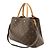 Bolso Louis Vuitton Monogram Montaigne MM Castaño - vista 3