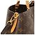 Bolso Louis Vuitton Monogram Montaigne MM Castaño - vista 9