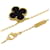 Collier Vintage Alhambra Onyx Van Cleef & Arpels  - vue 2