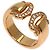 Anello Cartier 2C Boucleuse in oro rosa 18K e diamante
