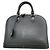 Borsa Louis Vuitton Alma PM Epi Leather Nero