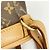 Zaino Louis Vuitton Monogram Mini Montsouris Marrone - vista 11