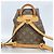 Zaino Louis Vuitton Monogram Mini Montsouris Marrone - vista 12