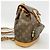 Zaino Louis Vuitton Monogram Mini Montsouris Marrone - vista 2