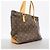 Borsa Tote Louis Vuitton Monogram Cabas Piano Marrone - vista 2