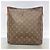 Borsa a tracolla Louis Vuitton Monogram Looping GM Marrone - vista 10