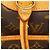 Borsa Louis Vuitton Monogram Deauville M47270 Marrone - vista 9
