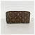 Louis Vuitton Monogram Zippy Wallet M42616 Marrone - vista 9