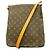 Louis Vuitton Monogram Musette Schultertasche Braun