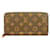 Louis Vuitton Monogram Zippy Wallet Fuschia