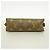 Borsa Louis Vuitton Monogram Pochette Tic PM Marrone - vista 3