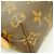 Borsa Louis Vuitton Monogram Pochette Tic PM Marrone - vista 6
