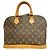 Borsa Louis Vuitton Alma Monogram Marrone