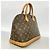 Borsa Louis Vuitton Alma Monogram Marrone - vista 2